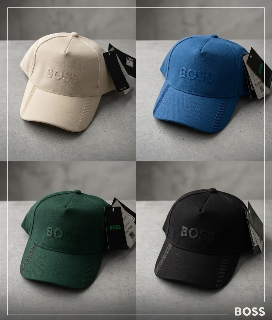 BOSS 3D Logo Cap