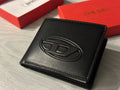 DIESEL 'D' Logo Wallet - Black