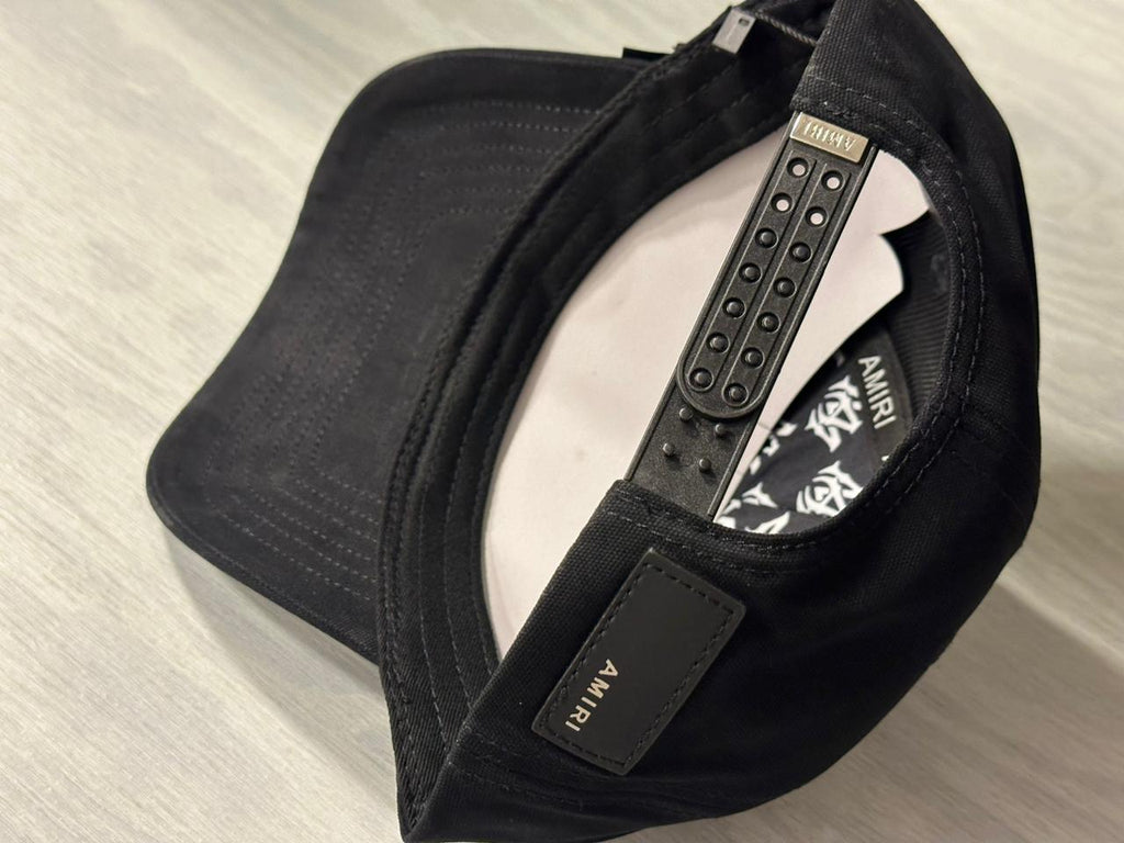 AMIRI MA Core Logo Baseball Cap - Black