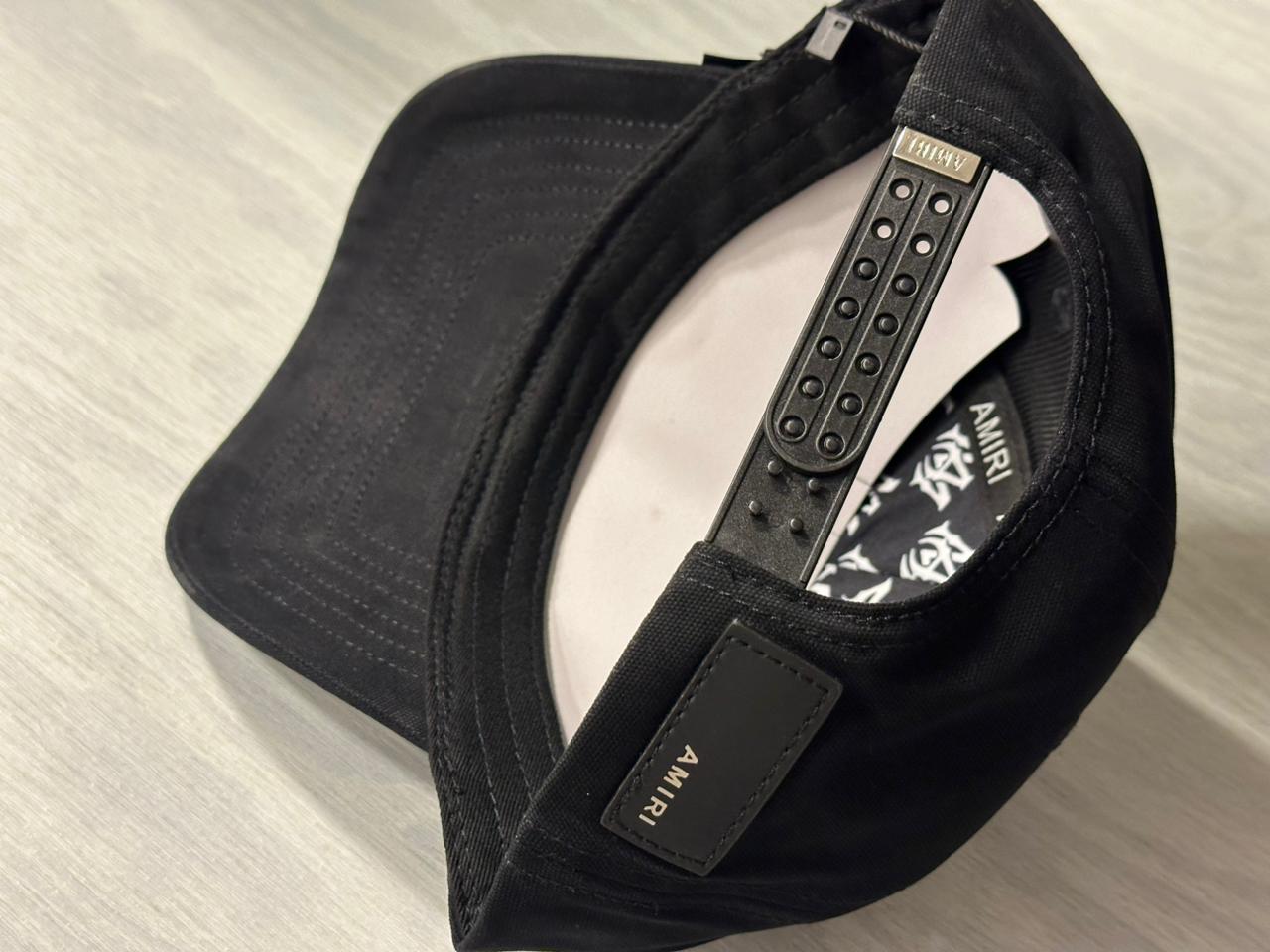 AMIRI MA Core Logo Baseball Cap - Black