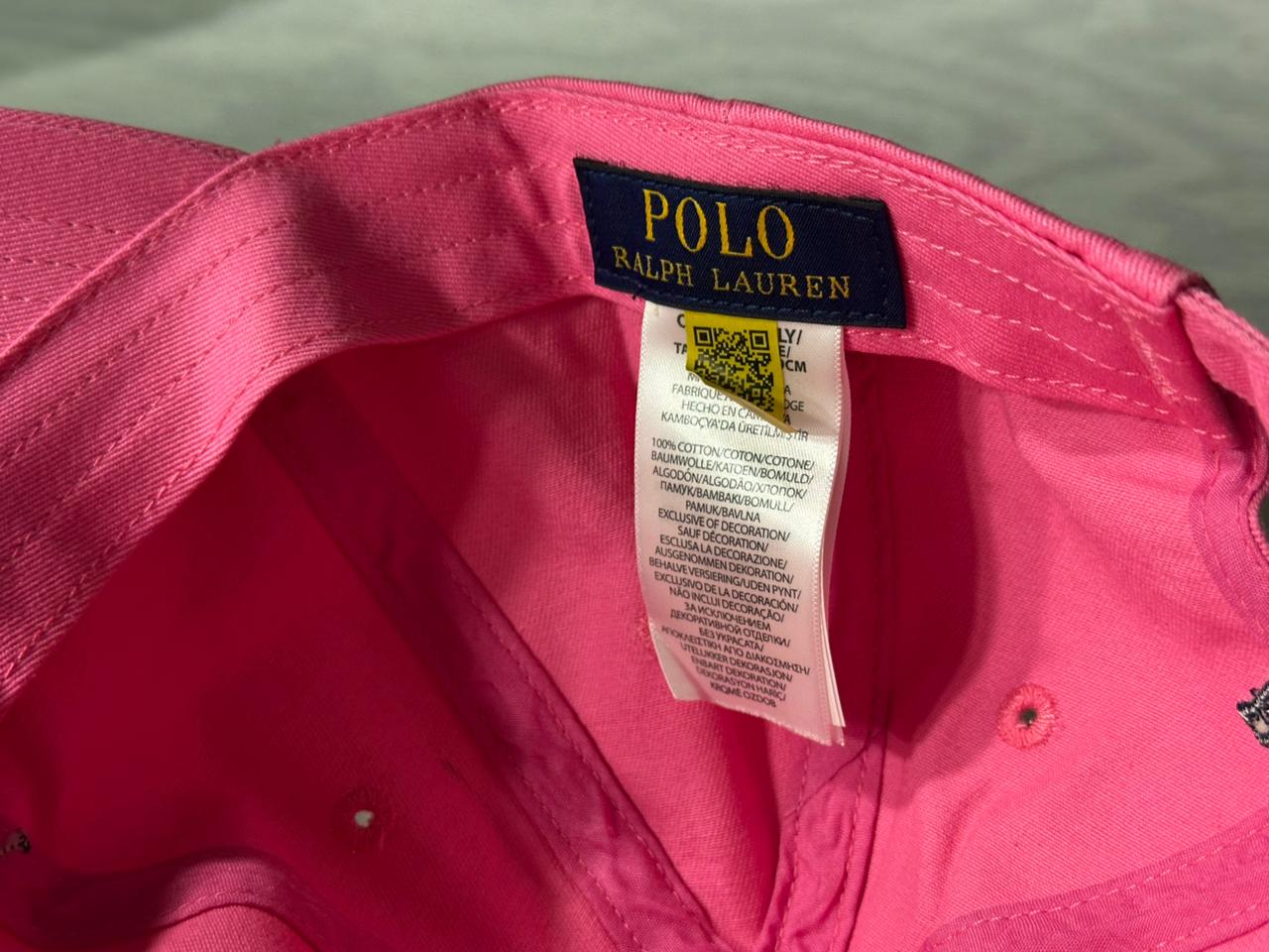 Polo Ralph Lauren Cotton Dad Hat - Pink