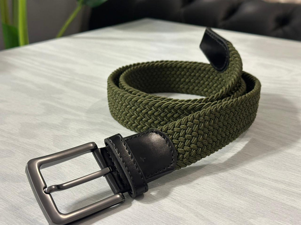 Stretch Belt - Dark Green