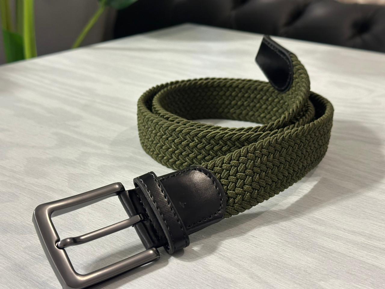 Stretch Belt - Dark Green