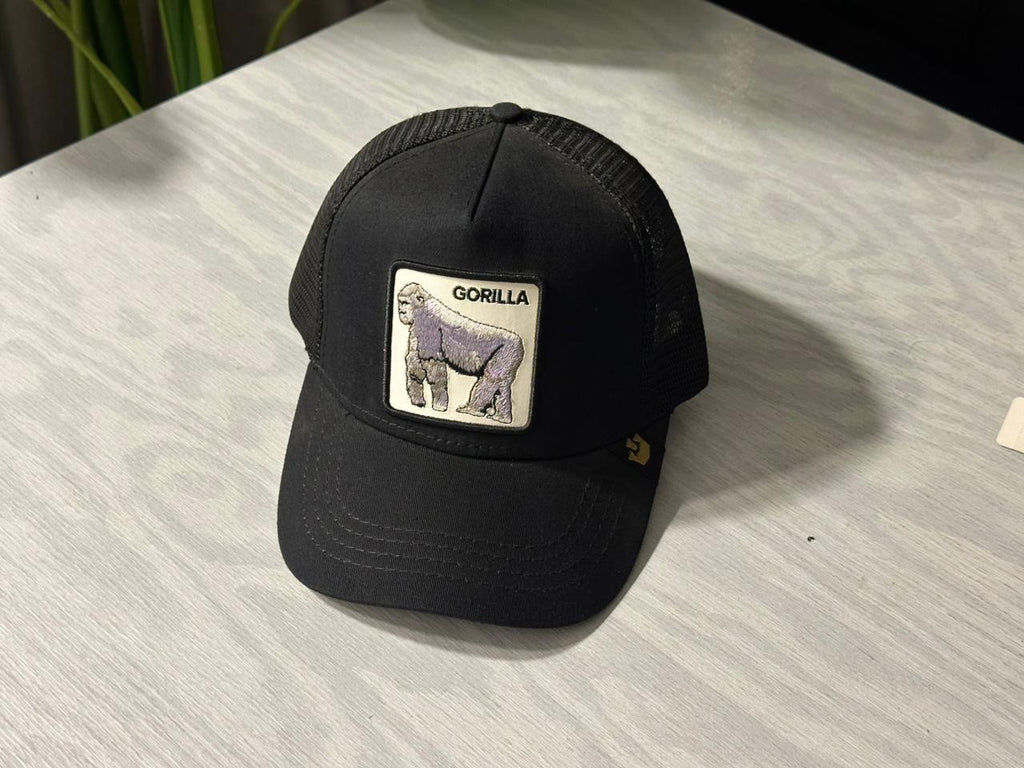 G.B Animal Farm Trucker Cap - Gorilla (Black)