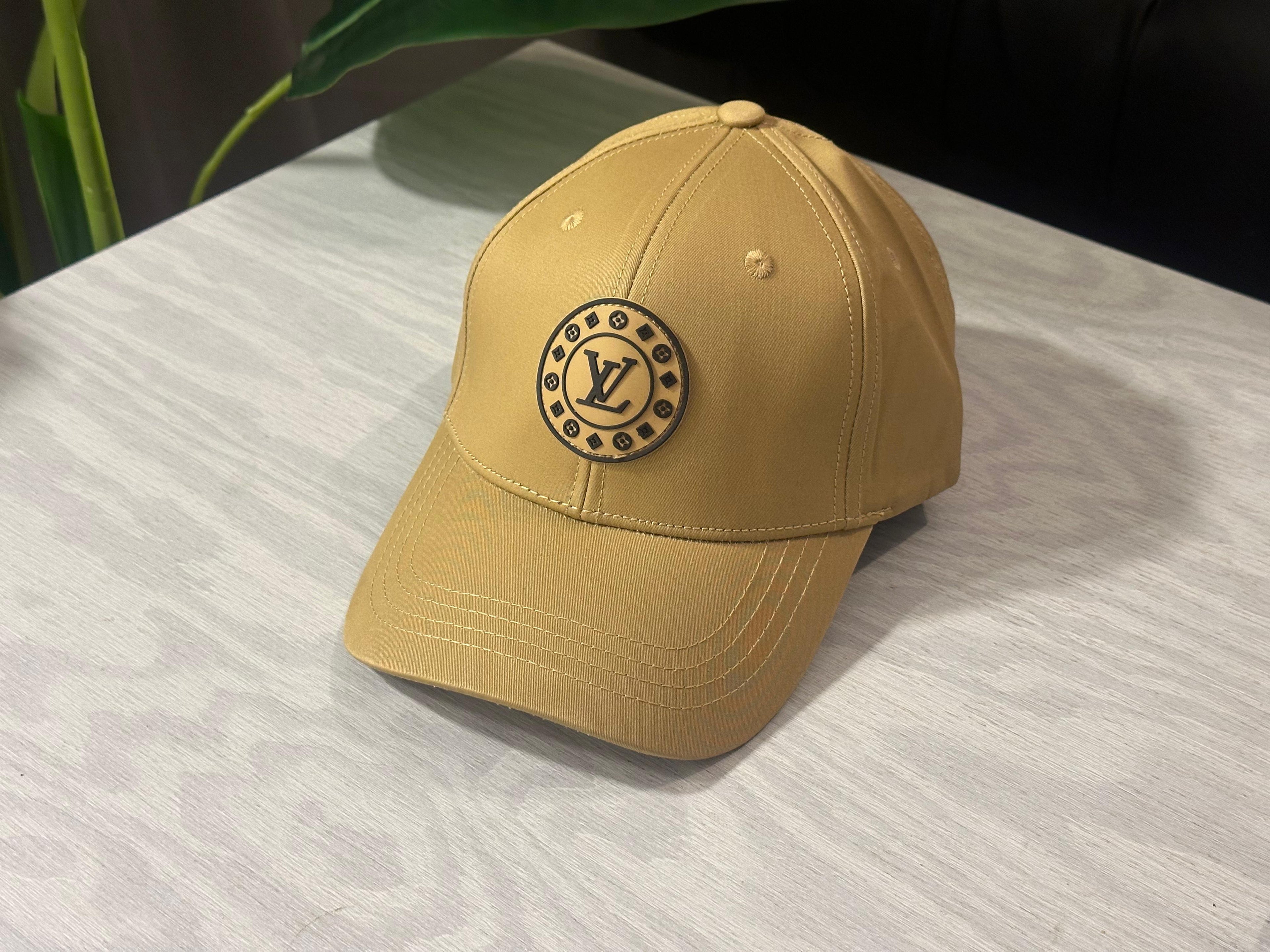 Louis Vuitton Signature Logo Patch Baseball Cap - Beige