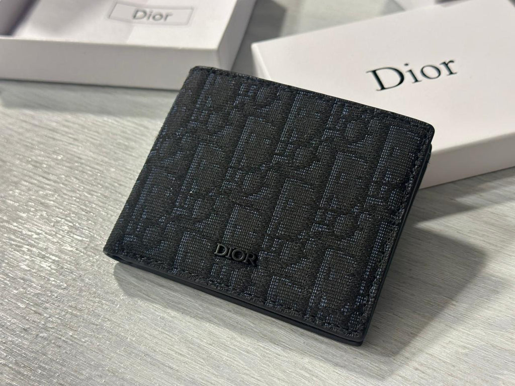 Dior Oblique Jacquard Wallet