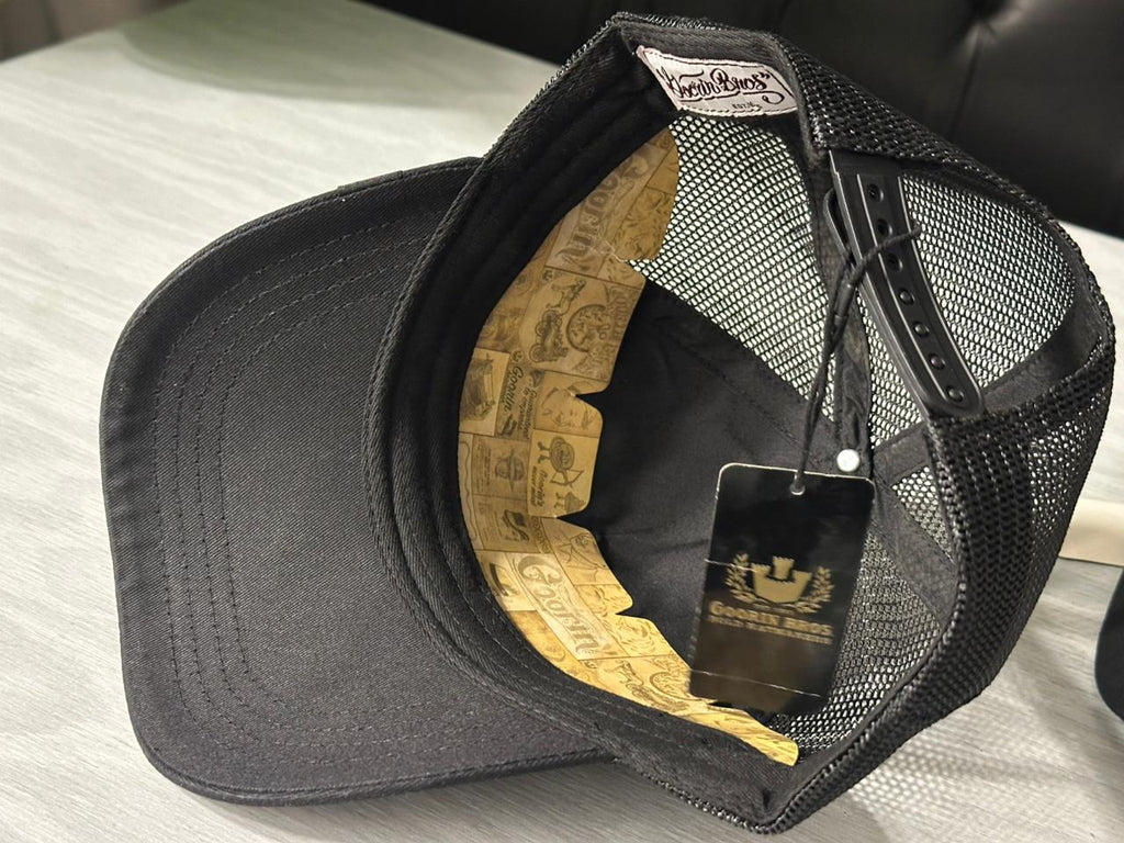 Goorin Bros Animal Farm Classic Trucker Cap - Cock (Black)