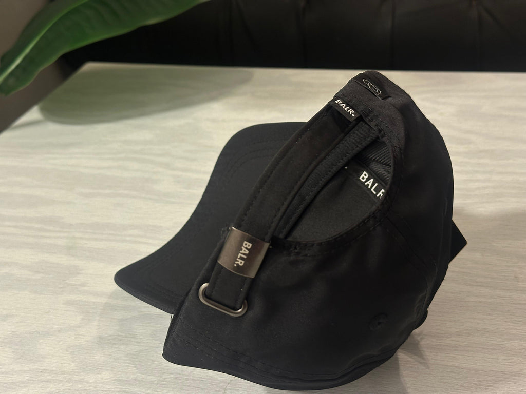 BALR. Baseball Cap - Metal Logo (Black)