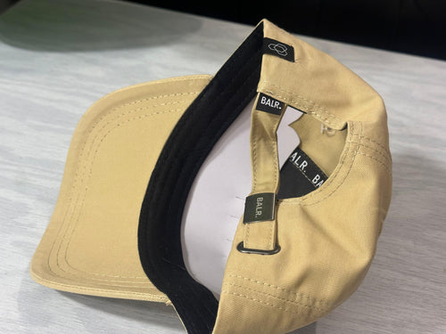 BALR.  Baseball Cap - Metal Logo (Beige)