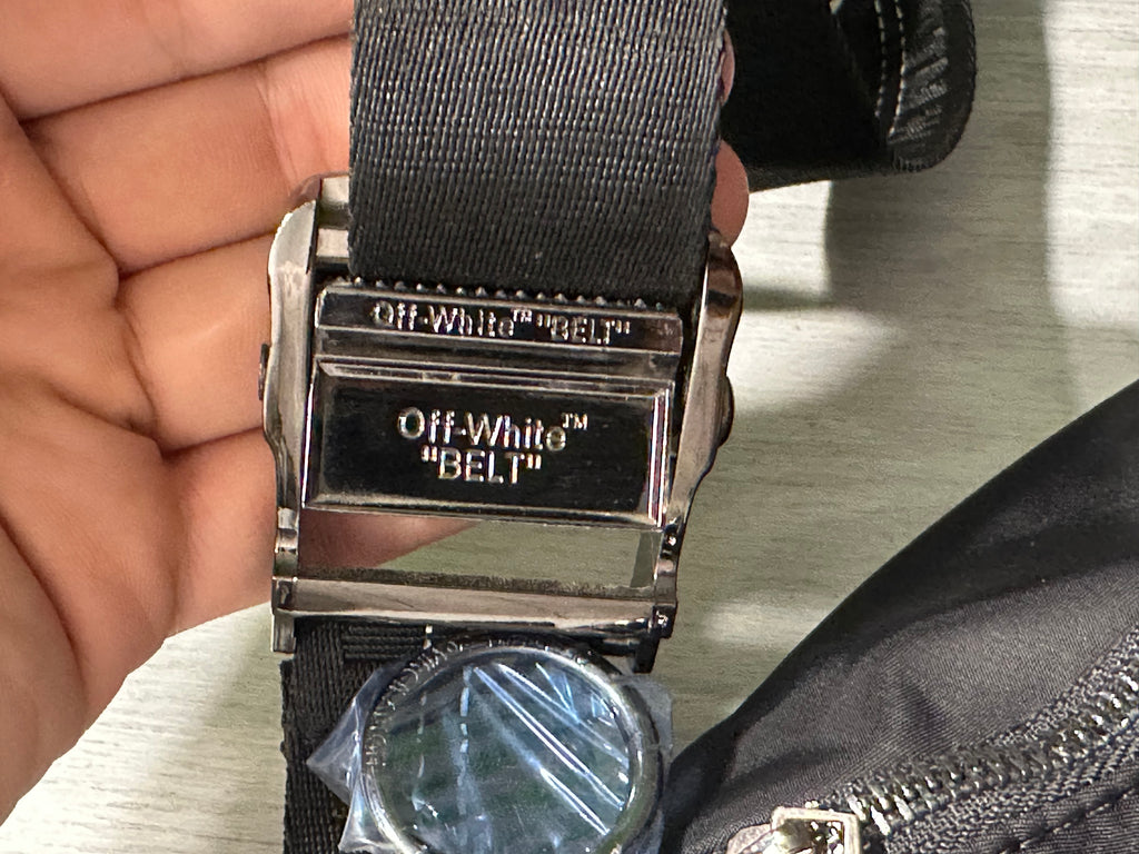 Offwhite waist bag
